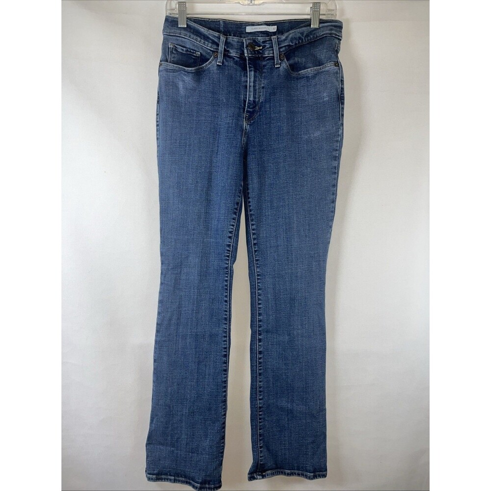 Levi’s Jeans Classic Boot Cut Women’s Mid-Rise Five Pocket Stretch Denim